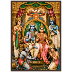 DA7 Sri Rama Raja Dharbar – A Divine Family, A Timeless Kingdom