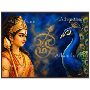 Murugan & Peacock: The Divine Bond of Grace and Devotion, Face to Face